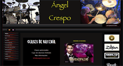 Desktop Screenshot of angelcrespo.com